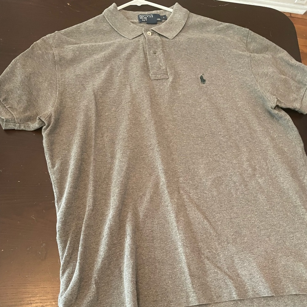 EUC Large gray Polo by Ralph Lauren